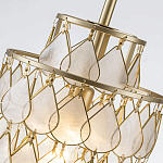 Подвесной светильник с декором из натуральной морской ракушки Iridescent Light варинант исполнения - 5 | Loft Concept в Ижевске