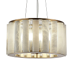 Люстра с абажуром из стекла и премиального алебастра Ravishment варинант исполнения - 2 | Loft Concept в Ижевске