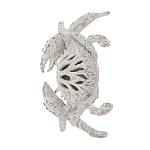 Статуэтка краб с детализированной текстурой в белом цвете Marine Accessories варинант исполнения - 1 | Loft Concept в Ижевске