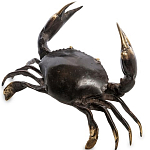 Статуэтка из бронзы в виде краба Animals Bronze варинант исполнения - 3 | Loft Concept в Ижевске
