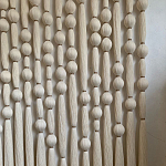 Панно на стену из хлопковых нитей White Morse Wall Hanging  варинант исполнения - 2 | Loft Concept в Ижевске