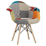 Стул с обивкой в стиле Patchwork варинант исполнения - 1 | Loft Concept в Ижевске