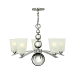 Люстра с матовыми конусными плафонами и декоративными элементами в форме шаров Hinkley варинант исполнения - 10 | Loft Concept в Ижевске