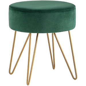 Пуф зелёный велюр Elegant Juliet 