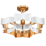 Люстра фигурная в сочетании белого и золотого цвета Shapes Inspired by Nature варинант исполнения - 2 | Loft Concept в Ижевске