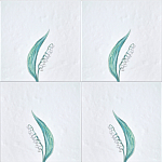 Плитка с узором Ландыш варинант исполнения - 1 | Loft Concept в Ижевске