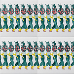 Плитка дизайнерская Фруктовый лес варинант исполнения - 1 | Loft Concept в Ижевске