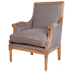 Кресло William Classical Armchair grey flax варинант исполнения - 3 | Loft Concept в Ижевске