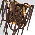 Бра с изогнутыми металлическими лентами и цепочками Atlantis Chain варинант исполнения - 4 | Loft Concept в Ижевске