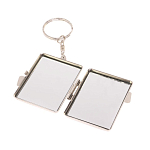 Зеркало брелок складное двухстороннее из натурального камня Серафинит Stone Mirrors варинант исполнения - 3 | Loft Concept в Ижевске