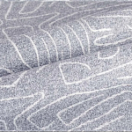 Мебельная ткань Букле серый цвет 140 см T3-9 варинант исполнения - 1 | Loft Concept в Ижевске