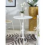 Столик белый кованный в прованском стиле Vaucluse варинант исполнения - 4 | Loft Concept в Ижевске