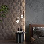 Гипсовая 3D панель с принтографией PM-30 варинант исполнения - 6 | Loft Concept в Ижевске