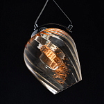 Подвесной светильник со стеклянном плафоном в форме бокала Kaleido варинант исполнения - 5 | Loft Concept в Ижевске