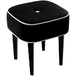 Квадратный мягкий пуф на черных ножках Winton Pouf Square варинант исполнения - 5 | Loft Concept в Ижевске