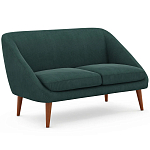 Двухместный диван с обивкой из велюра Belanger Sofa варинант исполнения - 2 | Loft Concept в Ижевске