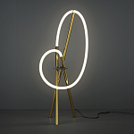 Настольный светильник Crochet Brass 3000К 15Вт варинант исполнения - 2 | Loft Concept в Ижевске