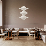 Подвесной вязаный белый светильник «Звезда Востока 03» варинант исполнения - 3 | Loft Concept в Ижевске