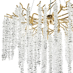 Люстра с декором в виде ветвей с хрустальными подвесками Fairytree Gold Crystal Chandelier 8 варинант исполнения - 3 | Loft Concept в Ижевске