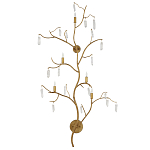 Бра с каркасом в виде веток усыпанных кристаллами Branches with Crystals варинант исполнения - 3 | Loft Concept в Ижевске