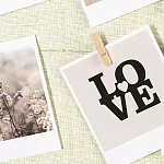 Рамка для фото с подсветкой c деревянными прищепками в комплекте Photo Backlight варинант исполнения - 4 | Loft Concept в Ижевске