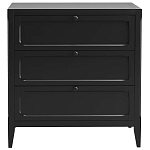 Комод с 3-мя ящиками черный Silva Black Chest of Drawers варинант исполнения - 2 | Loft Concept в Ижевске
