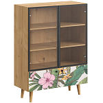 Витрина с изображением на дверцах Elise Cupboard варинант исполнения - 10 | Loft Concept в Ижевске