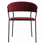 Стул мягкий с бархатистой велюровой спинкой и сиденьем Wine Chair варинант исполнения - 1 | Loft Concept в Ижевске