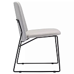 Стул мягкий светло-серый Chair Gray Runners варинант исполнения - 2 | Loft Concept в Ижевске