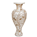 Торшер из перламутра в виде вазы Indonesian Vase варинант исполнения - 1 | Loft Concept в Ижевске