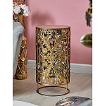 Столик приставной с цветочной резной фактурой Madagascar варинант исполнения - 3 | Loft Concept в Ижевске