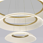 Люстра подвесная с 3-мя кольцевыми светодиодными лампами Catcher варинант исполнения - 3 | Loft Concept в Ижевске