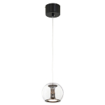 Подвесной светильник со стеклянным плафоном Inner Gleam Globe black  варинант исполнения - 3 | Loft Concept в Ижевске