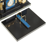 Настольный письменный набор из лазурита с декором в виде льва Golden Lion варинант исполнения - 3 | Loft Concept в Ижевске