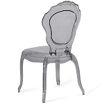 Прозрачный стул серый LOUIS GHOST CHAIR Grey варинант исполнения - 7 | Loft Concept в Ижевске