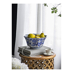 Чаша белая с синим цветочным узором Chino Dishes варинант исполнения - 2 | Loft Concept в Ижевске