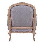 Кресло Ava Classical Armchair brown and grey velour варинант исполнения - 3 | Loft Concept в Ижевске
