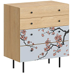 Комод с принтом на ящиках Elise Chest of Drawers варинант исполнения - 6 | Loft Concept в Ижевске