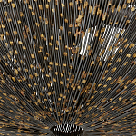 Люстра в форме колокола с декором из тонких железных нитей Jagged Pattern варинант исполнения - 2 | Loft Concept в Ижевске