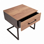 Тумба прикроватная с ящиком в стиле лофт Urban Style Space варинант исполнения - 2 | Loft Concept в Ижевске