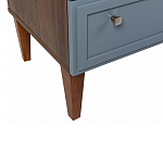 Комод серый из массива бука с 3-мя ящиками Wenge Light варинант исполнения - 4 | Loft Concept в Ижевске