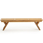Деревянная скамья складная Jerome Wood Bench варинант исполнения - 2 | Loft Concept в Ижевске