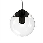 Подвесной светильник Selene Glass Ball Ceiling Lights Black  40 cm варинант исполнения - 3 | Loft Concept в Ижевске