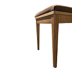 Пуф из массива бука обивка велюр Tasteful Furniture варинант исполнения - 2 | Loft Concept в Ижевске