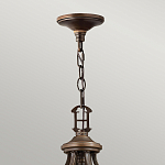 Люстра бронзового цвета с бежевыми абажурами из органзы в классическом стиле Hinkley варинант исполнения - 4 | Loft Concept в Ижевске