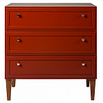 Комод красный из массива бука с 3-мя ящиками Wenge Light варинант исполнения - 2 | Loft Concept в Ижевске