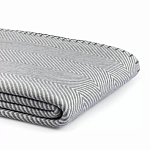 Плед из шерсти мериноса серого цвета 130×180 см Gray Waves варинант исполнения - 2 | Loft Concept в Ижевске