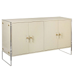 Комод бежевый на прозрачных боковых ножках Stingray Beige Dresser варинант исполнения - 1 | Loft Concept в Ижевске