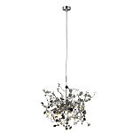 Подвесной светильник с металлическими круглыми элементами Terzani Argent варинант исполнения - 3 | Loft Concept в Ижевске