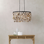 Люстра овальная с подвесками из устричных раковин Sea Ravens варинант исполнения - 4 | Loft Concept в Ижевске